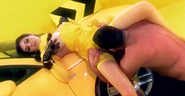 View this complete video called : Sweet brunette begs the man for more whilst his dick is fully inside her