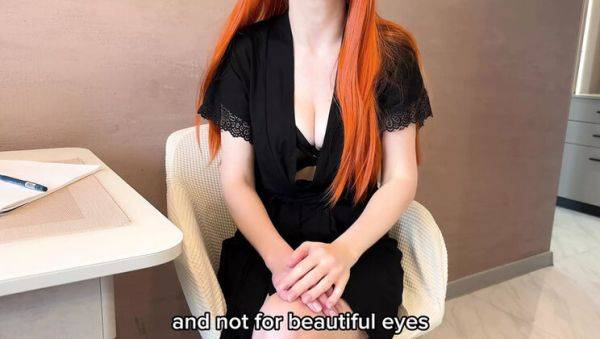 Play the hardcore movie named : Busty Russian Teacher Fucks Student for Exam Pass - Amateur POV with English Subs