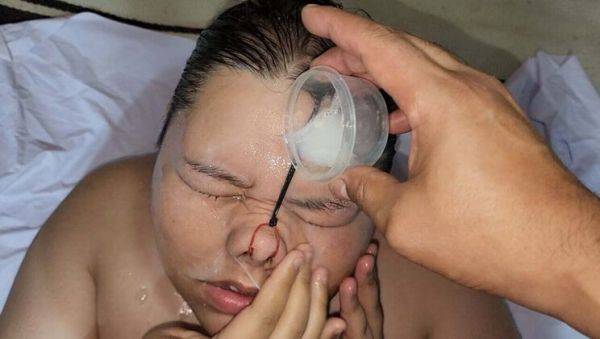 Stream the HD scene titled : Submissive BBW Latina Humiliated and Face Fucked by Dominant Man