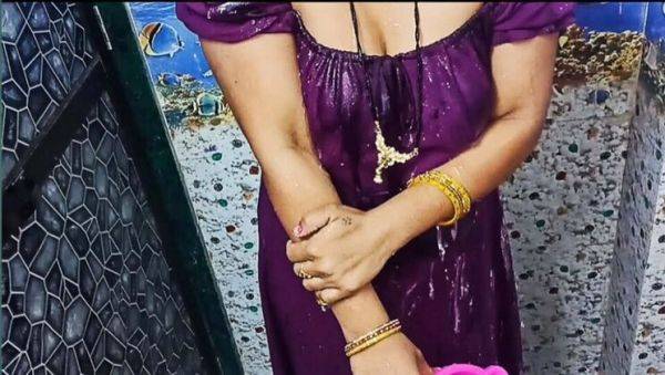 Watch the full scene named : Desi Indian Bhabhi Aishwarya Nude Bathing in Bathroom - Big Ass, Tight Pussy, HD Close-Up