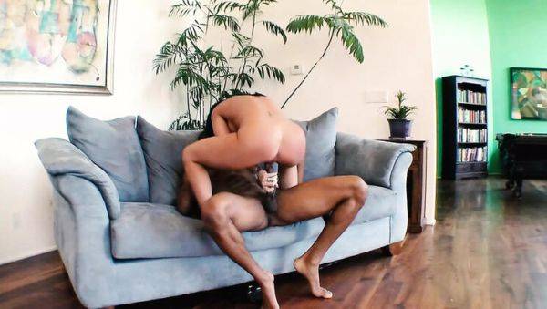 Stream this hardcore scene of : Kendra Secrets Shows Off Her Big Tits and Gets a Huge Interracial Facial