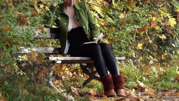 Watch hardcore video called : Michel Chloe Flashes Her Big Nipples Outdoor in Public