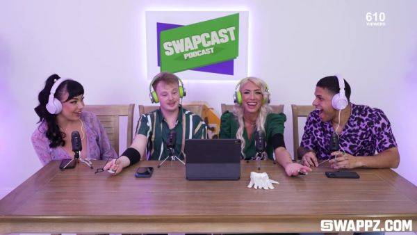 Watch this HD scene : Swapcast Where Stepmoms Talk Dirty - Little Puck & Madison Blaze