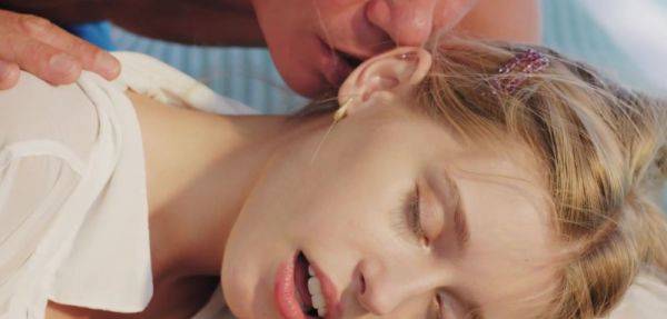 Stream the complete clip titled : Beautiful Blonde Girl Freya Mayer getting Fucked by the Pool