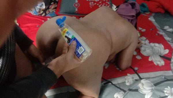 Enjoy watching the uncensored clip of : Muslim MILF Threesome with Hijab - Hardcore Fucking with Step Son and His Big Cock - Pussy Ejaculation