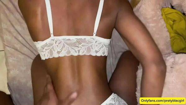 Play this complete movie of : Hot Ebony Teen Takes BBC Backshots in Homemade Anal Scene