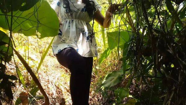 Watch this HD clip named : Horny Sri Lankan Couple Fucks Hard Outdoor - First Time Sex in Jungle