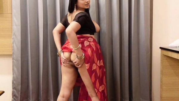 Stream the complete clip called : Desi Aunty Big Ass Riding Hard - Hot Indian Couple Sex