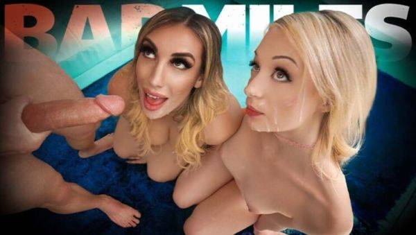 Watch full movie : Sex Teacher Says Stepdad's Dick is Best - Cecelia Taylor & Mia James Fuck Hard