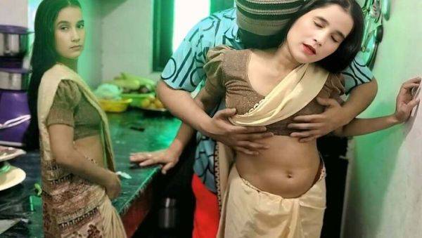 Play the uncut video named : Hot Indian Bhabhi Fucked Hard by Devar - Rough Doggy Style Sex