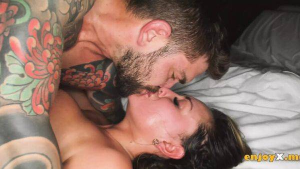 View the uncut video of : Hot Latina with Huge Tits Gets Anal Creampie - Rough Sex & Titty Fucking in 4K