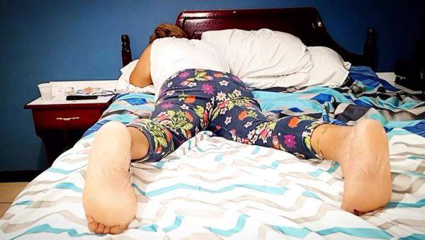 Play the complete scene named : Hot Oil Massage Turns Wild - MILF Sucks My Cock After Rubbing Her Down