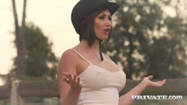 Enjoy watching hardcore movie of : Horse Rider Yasmin Scott Rides a Hung Stallion