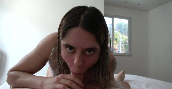 Enjoy watching this HD video : Greedy beauty ends marvelous home POV fuck with cum on ass