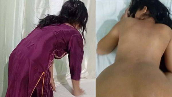 View the uncut scene titled : Desi Villager Bhabhi Rough Doggy Style Fuck in Hotel - Dearsivani & MrsShivani