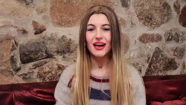 Stream the uncut scene called : Hot Blonde Natalia Seduces a Man in Steamy Role Play - GermanPussyLove