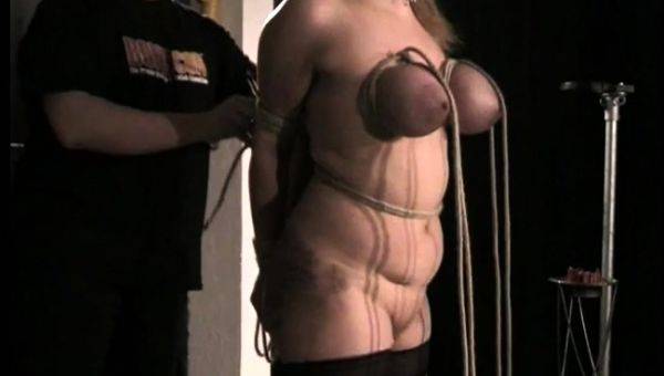 Watch uncut clip titled : Breasts In Pain - Popular German Fetish Model Lexa Lane