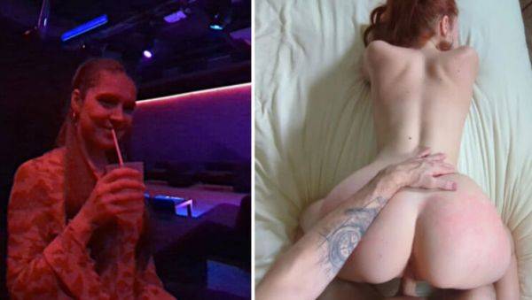 Watch this uncensored video titled : Redhead Italian Teen Twerking on Big Cock - Hardcore POV Doggystyle Fuck & Cum in Mouth