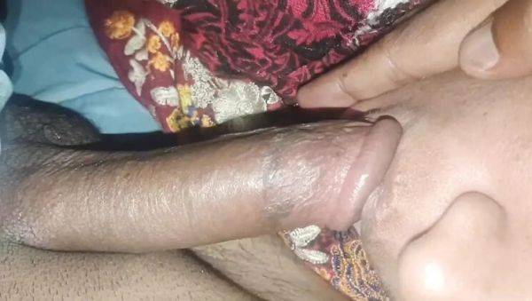 Enjoy watching this hardcore scene : Desi Indian Couple First Night Sex - LakshitaDevi Hot Closeup Fuck