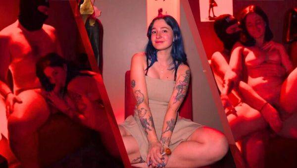 View the hardcore video titled : First Time in a Swinger Club - Hot Public Sex & Blowjob Show with Big Tits Amateur