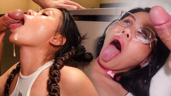 View uncut scene : Vina Moon Takes Massive Facial Cumshot Compilation - Big Tits, Blowjob & Cum on Face