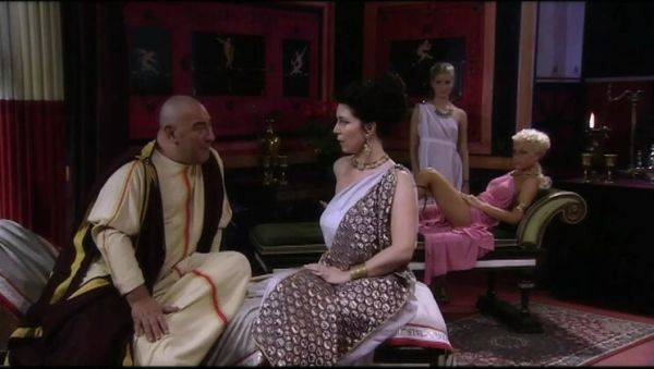 View the uncut movie of : Hot Group Sex in Rome - Fausto Moreno Fucks Jennifer Love & Renata Black Hard