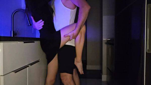 Enjoy watching full scene named : Petite Teen Moans Loud in Kitchen - Homemade Amateur Sex