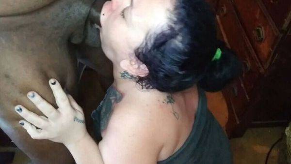 Enjoy watching the uncensored movie : Hot Mature GILF Gets Anal Creampie After Shower - Interracial Rimming & BBC Doggy Style