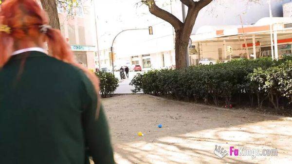 Enjoy watching this uncut scene titled : Redhead Nataly Gets Fucked Hard By Old Man Don Jorge - Teen Loves Big Cock