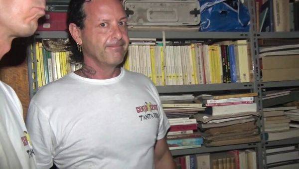 Stream uncensored movie of : Hot Librarian MILF Lisa Stella Gets Anal & Blowjob in Threesome HD