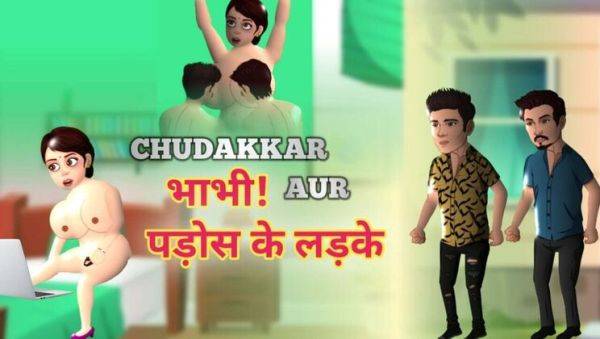 Play this hardcore movie : Hot Indian Bhabhi Takes Two Big Cocks in Her Holes - Hardcore Threesome DP - Part 2