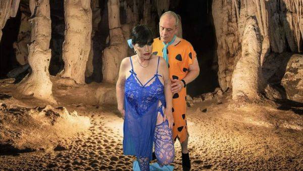 Play this HD movie : Granny Betty Rubble Fucks Fred Flintstone - Homemade BBW Cosplay Blowjob & Creampie