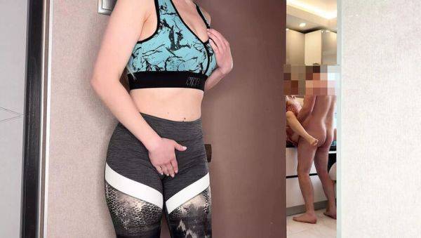 Watch uncensored clip titled : Stepmom Can't Resist Stepson's Big Cock - Hot Russian MILF Rides Him Hard with English Subs