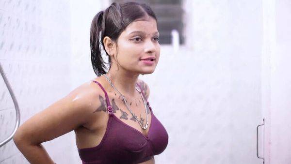 Play uncut scene of : Desi Bhabhi Naked Bath Sex with Devar - Hot Indian Stepmom Fucked in Bathroom