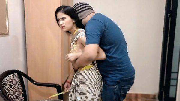 Watch this complete video : Desi Bhabhi Rough Fuck - 18 Year Old Tight Pussy Destroyed in Doggy Style