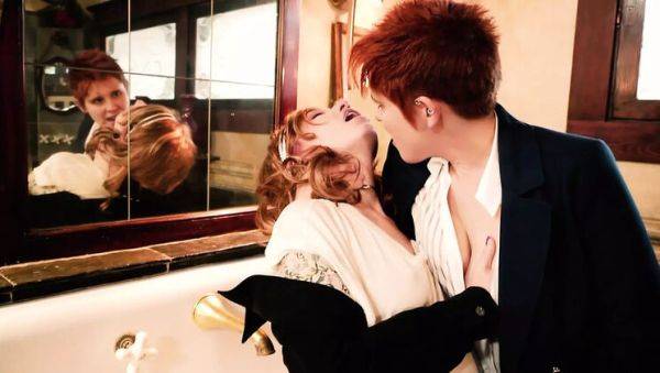 Play the complete clip of : Proxy Paige & Lily Cade Eat Nikki Hearts' Ass in Hot Lesbian 3some