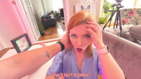 Watch the HD movie of : Hot Redhead Kisankanna Quits Vaping to Suck Big Dick - Deep Throat & Face Fuck