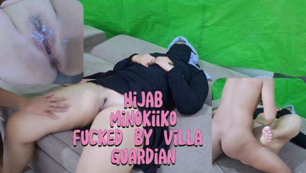 Enjoy watching this uncensored clip called : Hijab Muslim Girl Fucked Hard by Villa Guard - Tight Pussy Action