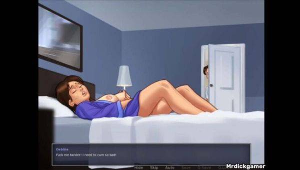 Stream full scene of : Hot Stepmom and Stepsister Take Huge Dick - Creampie & Cumshot Fun