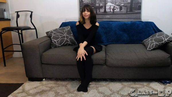 Watch the uncut scene : Skinny Teen Dee Bators Takes Hard Anal On Camera - 18 Year Old Brunette Fucked Rough