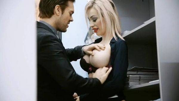 Play this full movie named : Hot Forbidden Office Sex With My Boss - Victoria Summers Fucks Ryan Ryder Hardcore