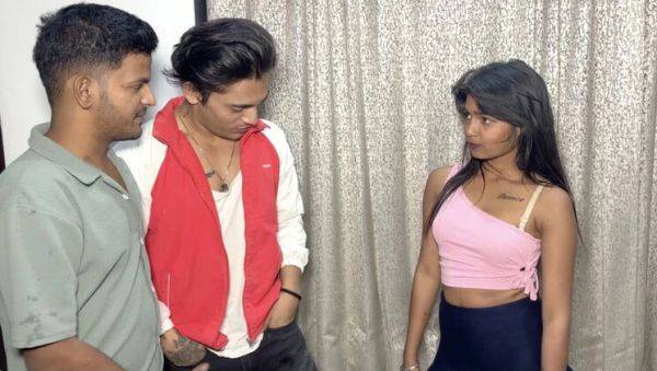 Watch this complete scene : Hot Indian Wife Fucks Husband's Friend - Desi Homemade Sex