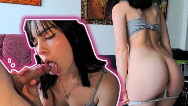 View the hardcore clip called : Hot Colombian PAWG Laura strips out of tight clothes for rough living room fuck with Jopy Sex