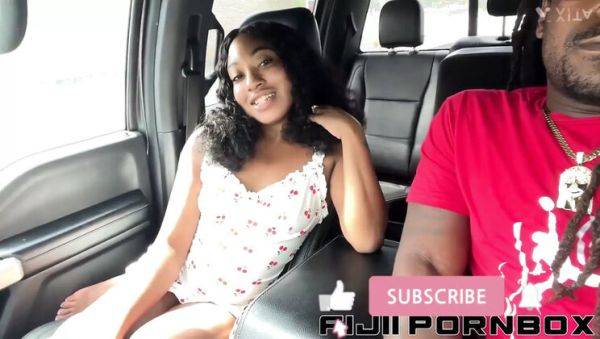 Play HD movie : Black Teen Gets Creampied By Stepdad In Car - Wet Pussy & Big Dick Action