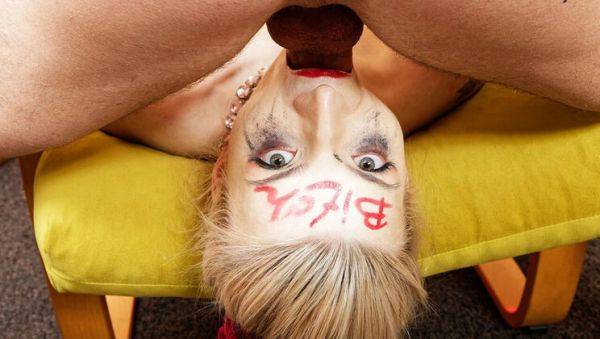 Enjoy watching uncut scene : Monroe Fox Gets Extreme Face Fucked Hard - Rough Anal & Deep Throat