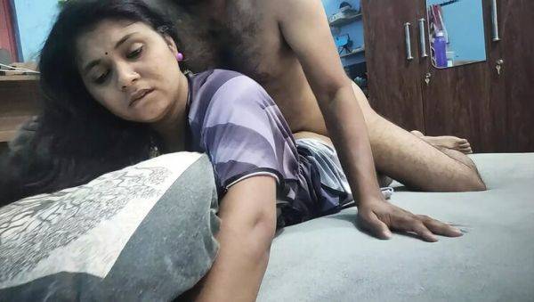 Play uncut movie titled : Desi Mallu Step-Mom Gives Stepson a Hot Nighty Blowjob and Hardcore Sex