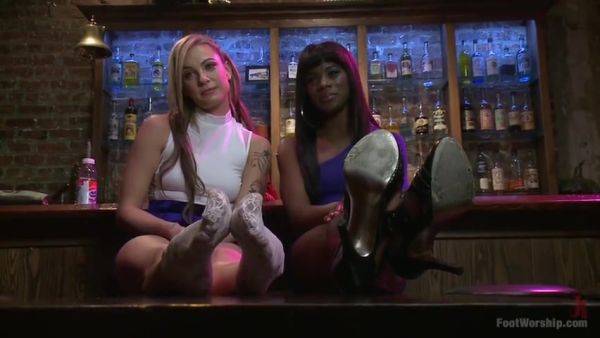 Watch this full scene named : Ana Foxxx Total Foot Hottie Ana Fucks Dahlias Tight Hole