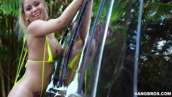 View uncut video called : Marsha May - Perfect Carwash Slut 5 Min