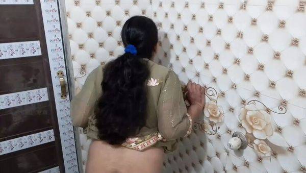 View this hardcore video called : Desi Indian Stepmom Fucks Step Son in Shared Bathroom - QueenbeautyQB Hot Mom Sex