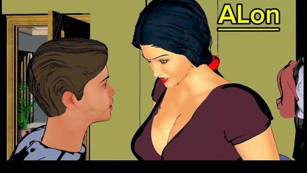 Play the uncut scene titled : Hot Indian MILF Fucked Hard by Young Man - Part 1